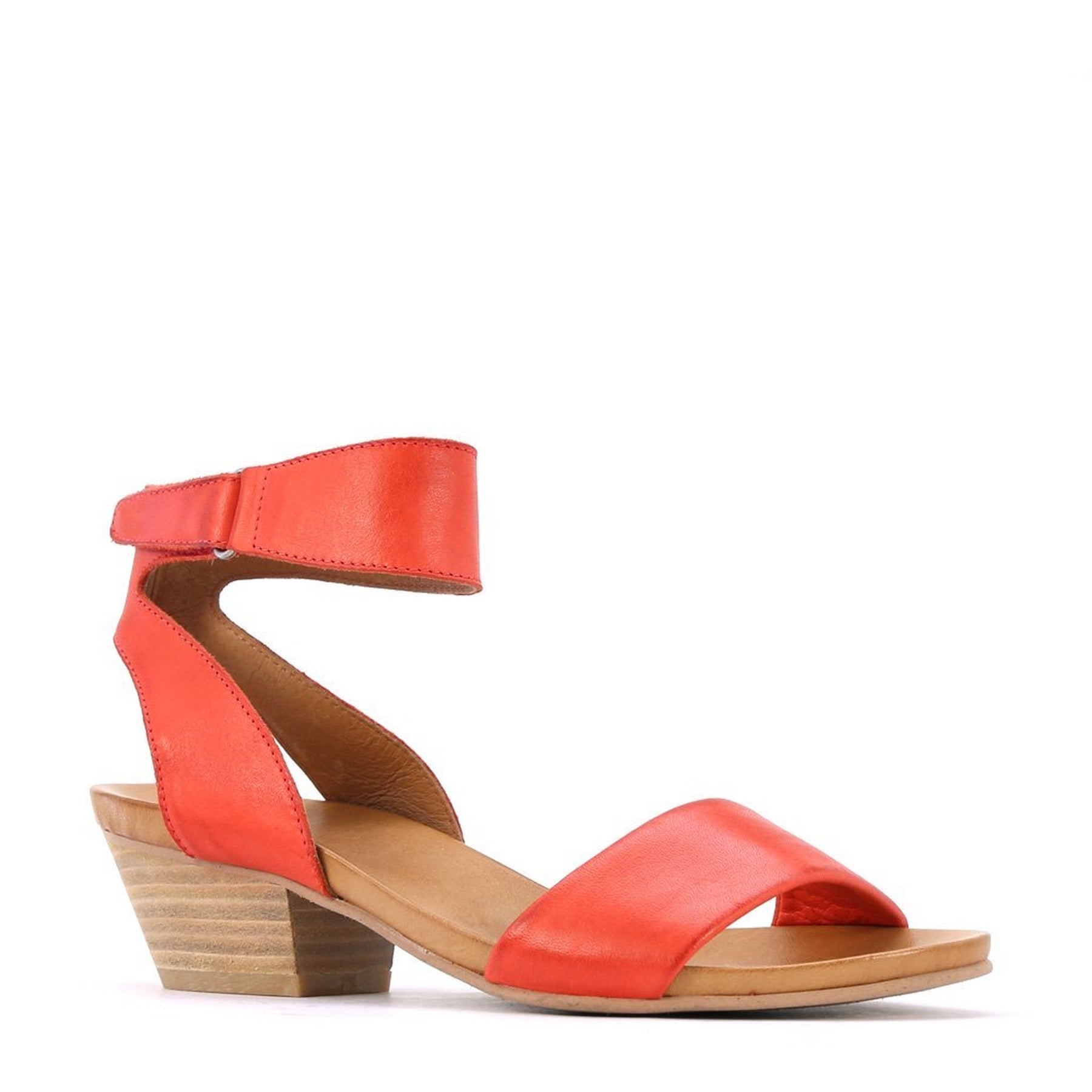 CUBO - EOS Footwear - Ankle Strap Sandals #color_Red antique