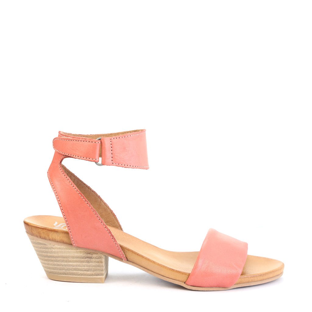 CUBO - EOS Footwear - Ankle Strap Sandals #color_blush (coral)