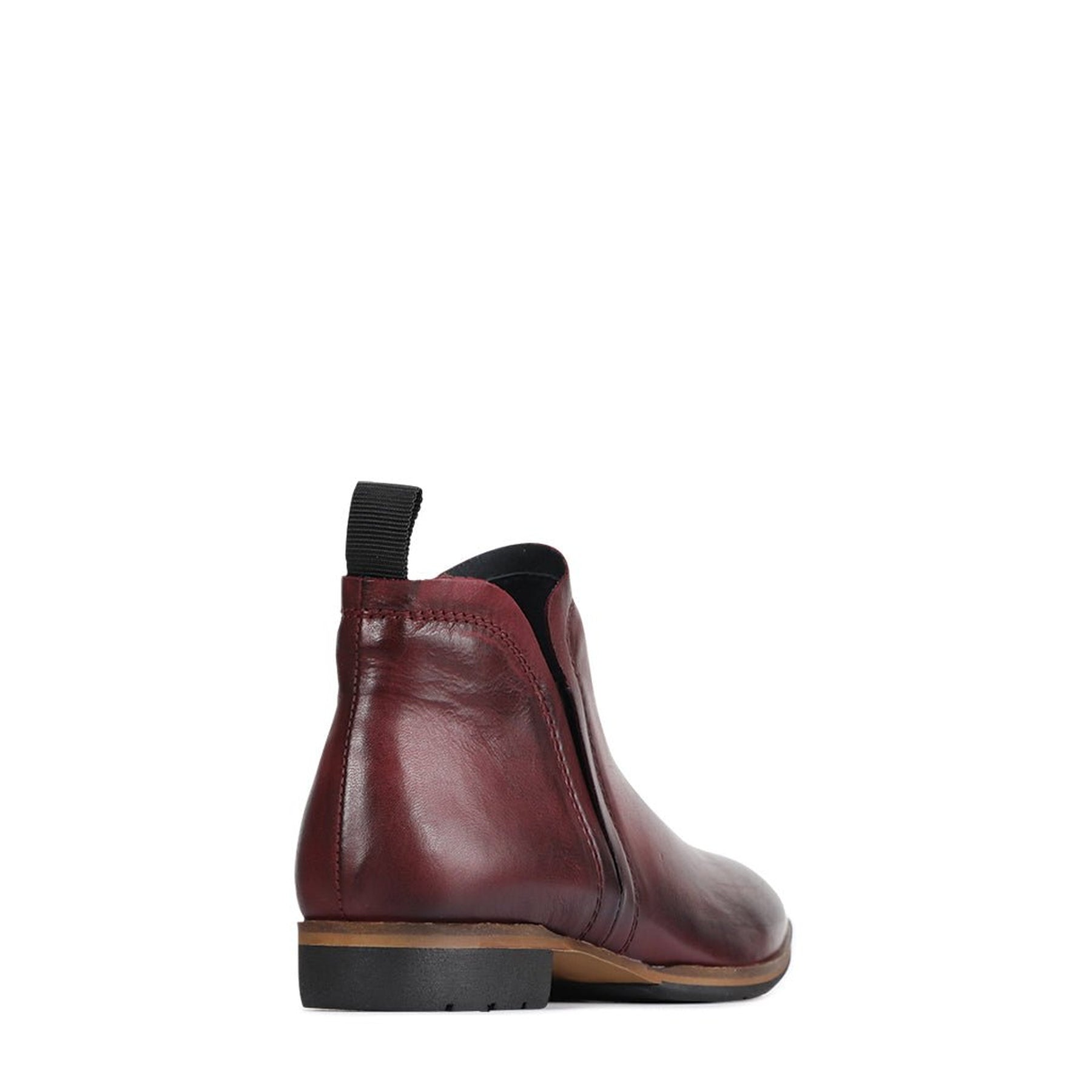 Gaid Leather Ankle Boots - EOS Footwear - Ankle Boots #color_Bordeaux