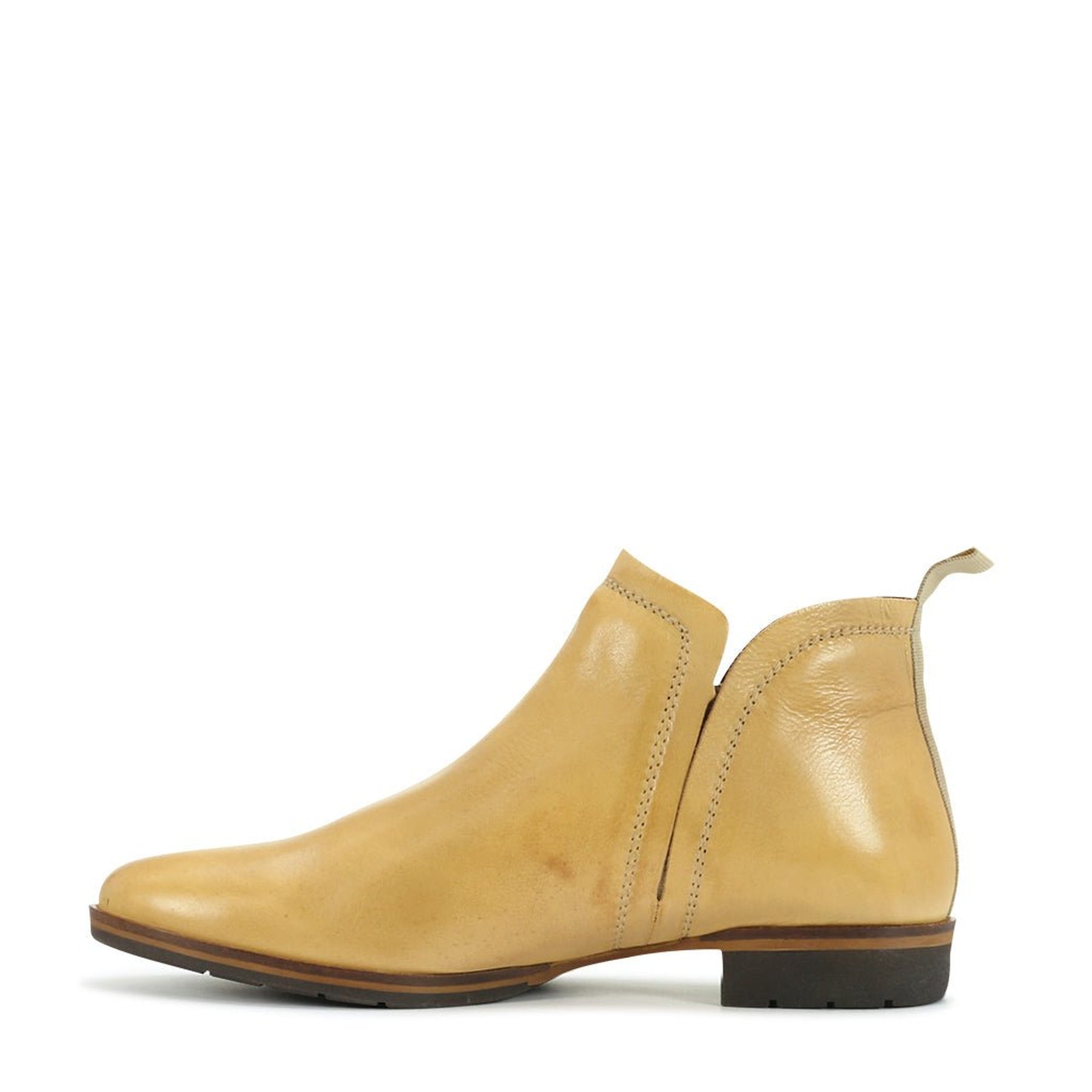 Gaid Leather Ankle Boots - EOS Footwear - Ankle Boots #color_sand