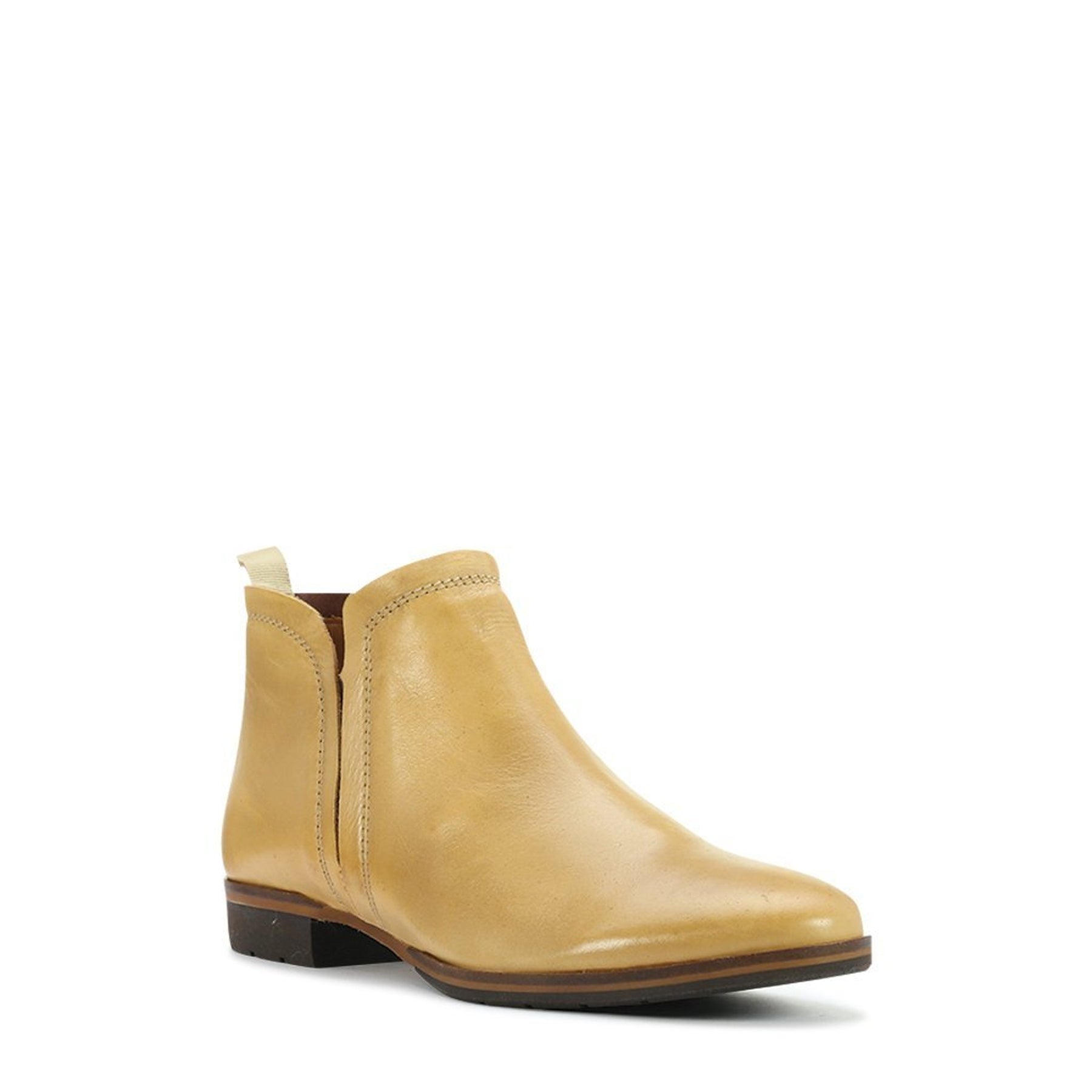 Gaid Leather Ankle Boots - EOS Footwear - Ankle Boots #color_sand