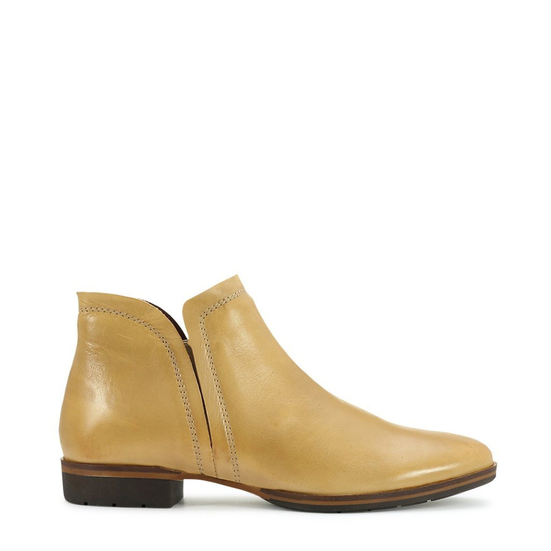 Gaid Leather Ankle Boots - EOS Footwear - Ankle Boots #color_sand