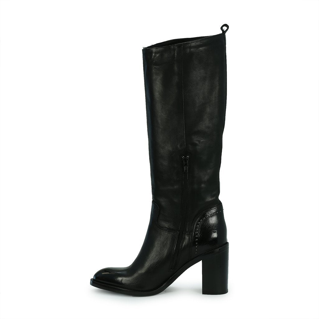 Harriet Leather High Boots - EOS Footwear - High Boots