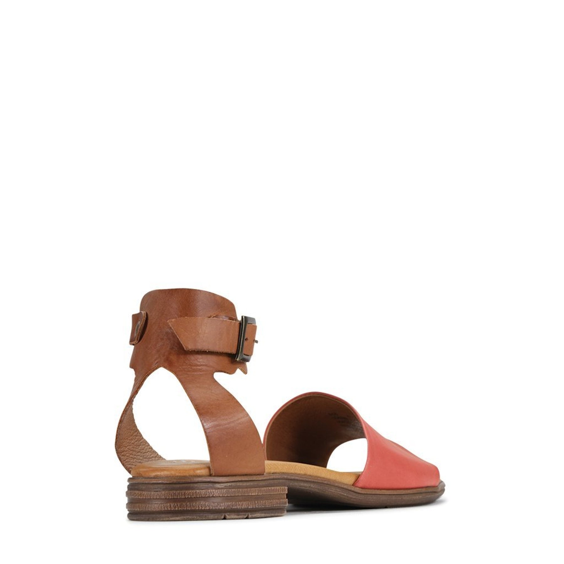 ILOS - EOS Footwear - Ankle Strap Sandals #color_Azzuro/brandy