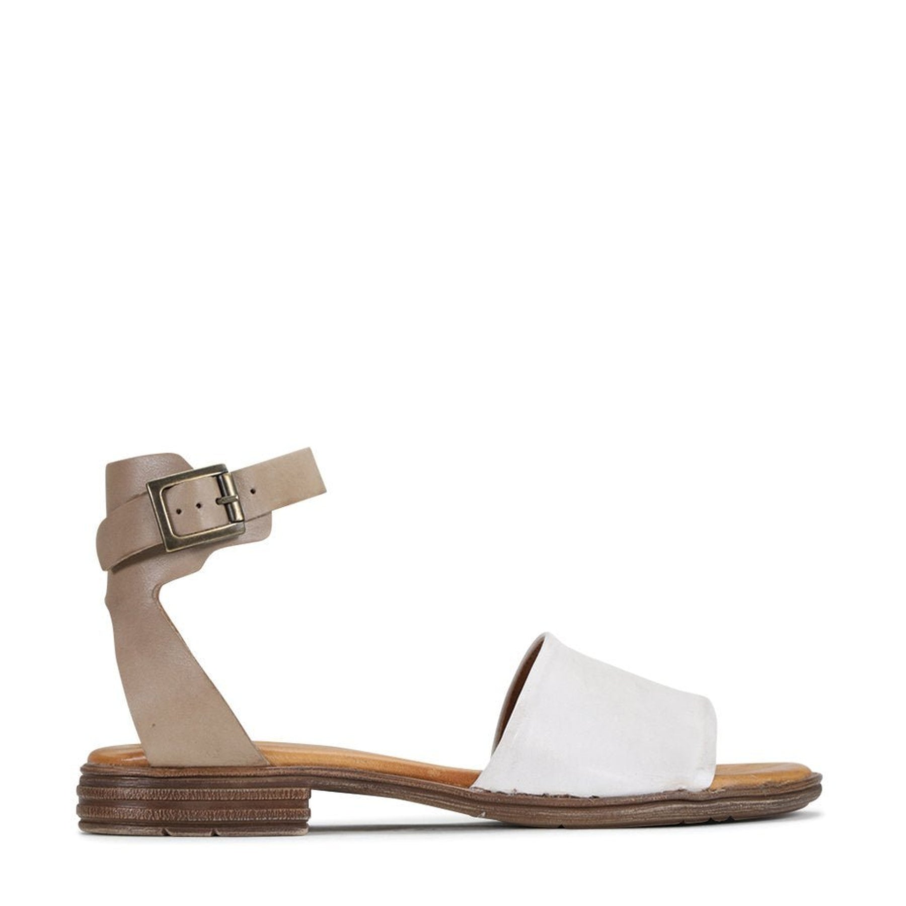 ILOS - EOS Footwear - Ankle Strap Sandals #color_Azzuro/brandy