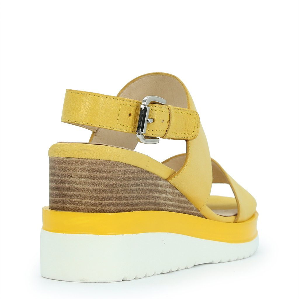 JADE - EOS Footwear - Sling Back Sandals #color_yellow