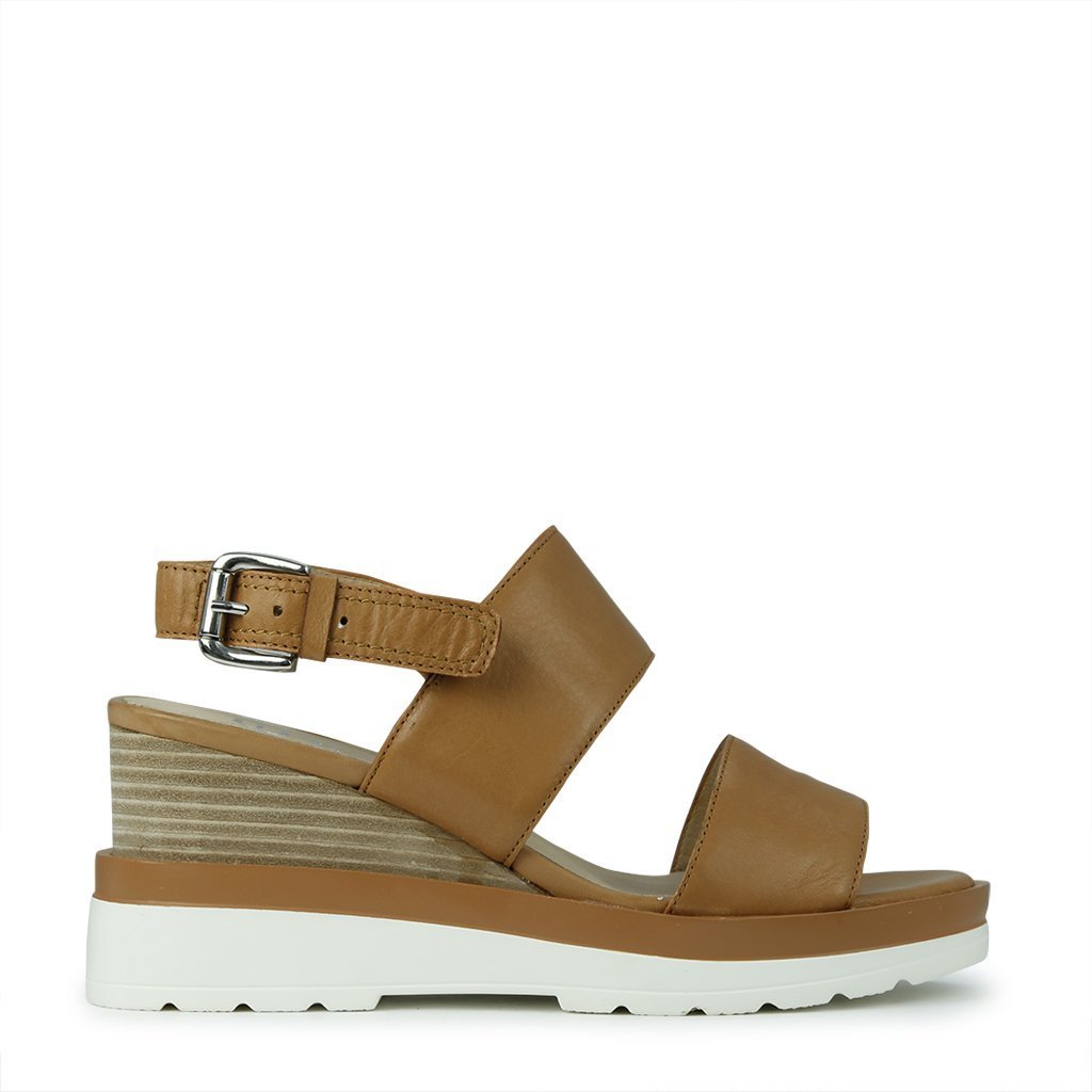 JADE - EOS Footwear - Sling Back Sandals #color_dark tan