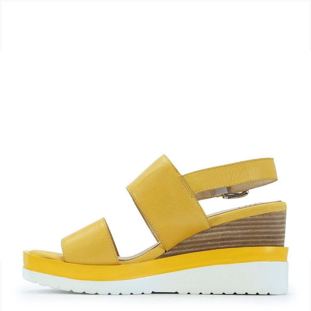 JADE - EOS Footwear - Sling Back Sandals #color_yellow