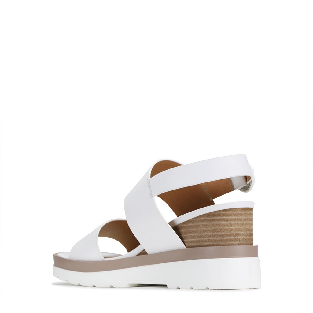 JADES - EOS Footwear - Sling Back Sandals #color_White
