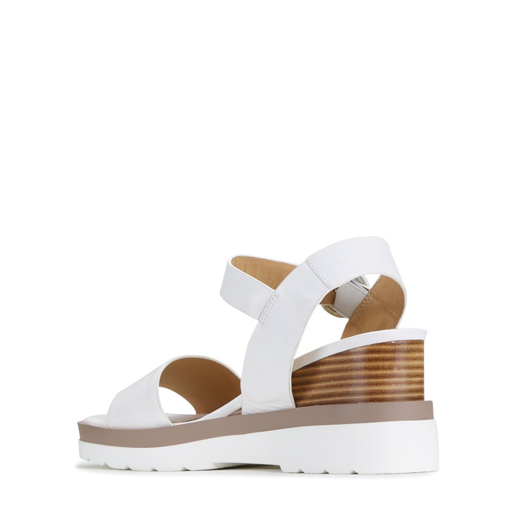 JADON - EOS Footwear - Ankle Strap Sandals #color_White