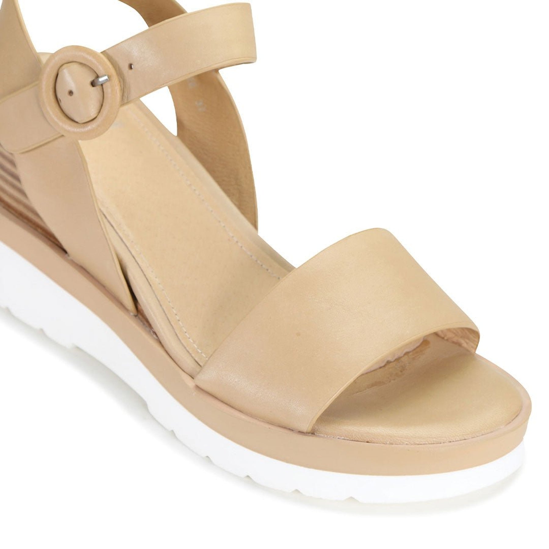 JADON - EOS Footwear - Ankle Strap Sandals #color_Tan