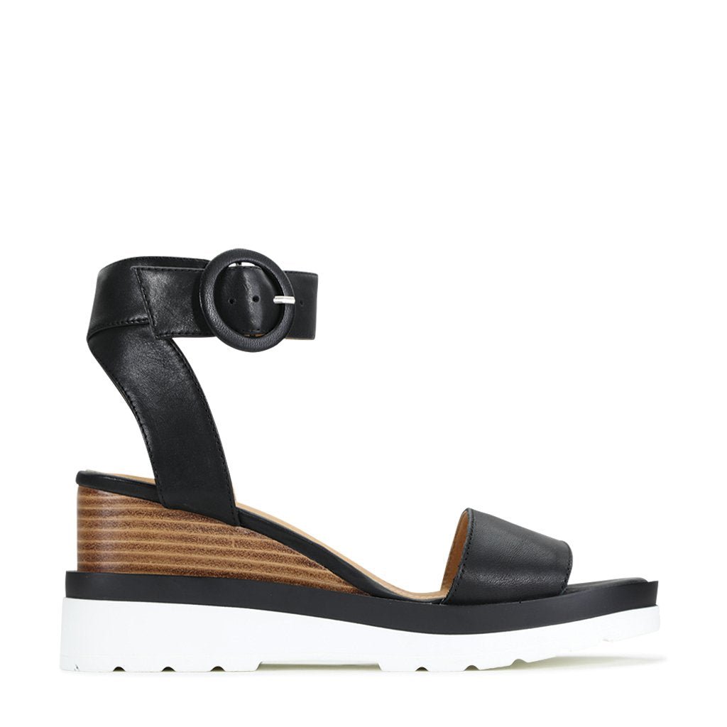 JOEY-2 - EOS Footwear - Ankle Strap Sandals #color_Black