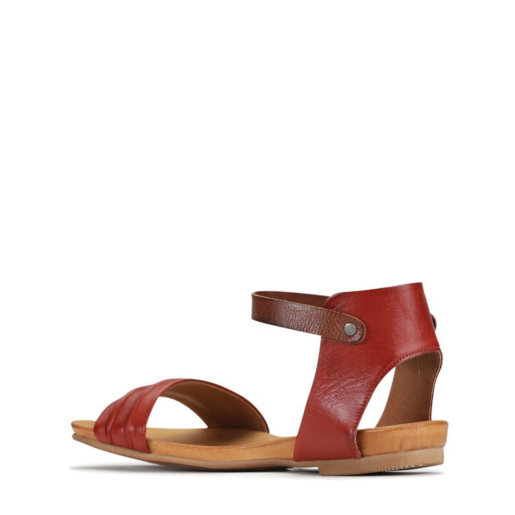 LARNI - EOS Footwear - Ankle Strap Sandals #color_Brick/brandy