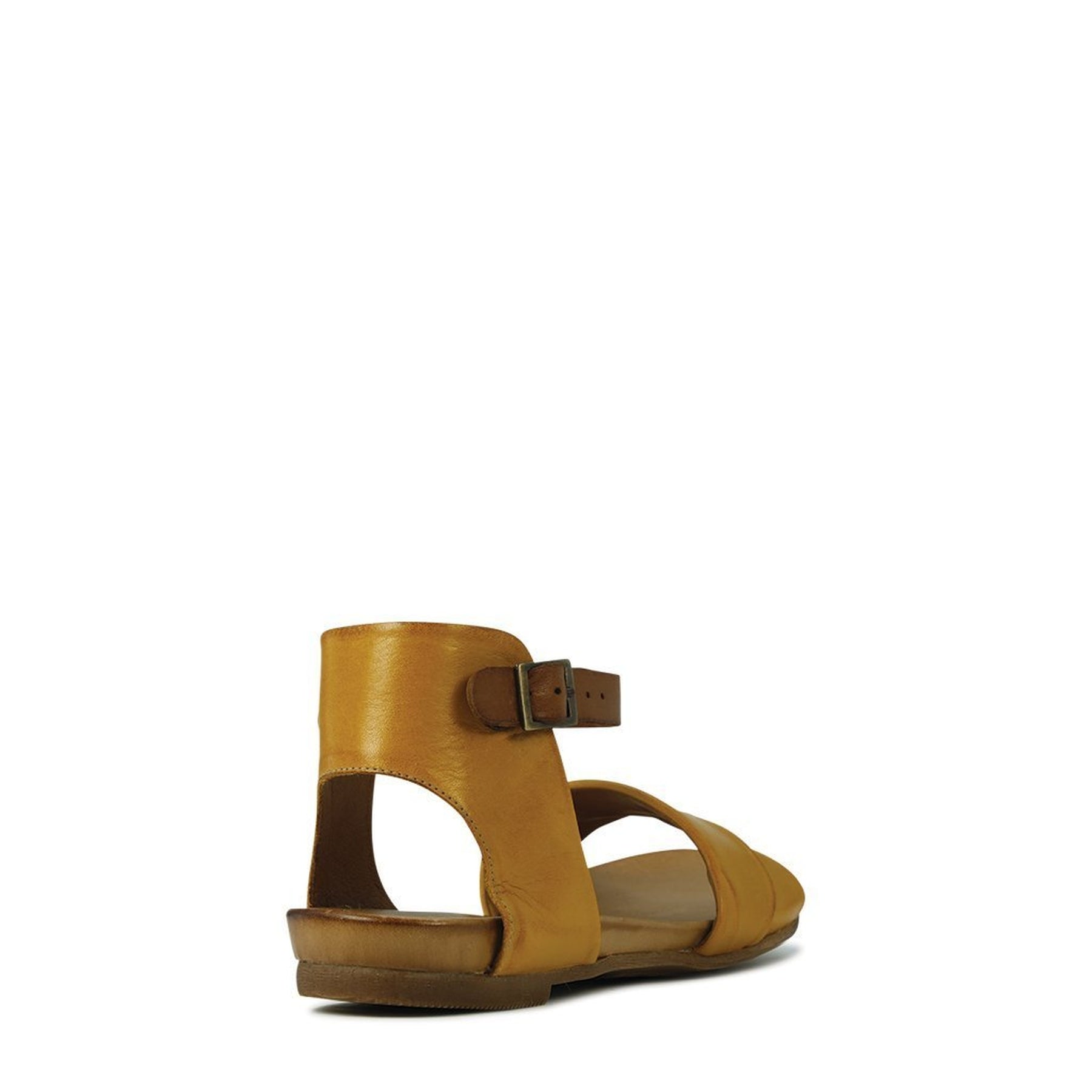 LARNIA - EOS Footwear - Ankle Strap Sandals #color_gold/brandy