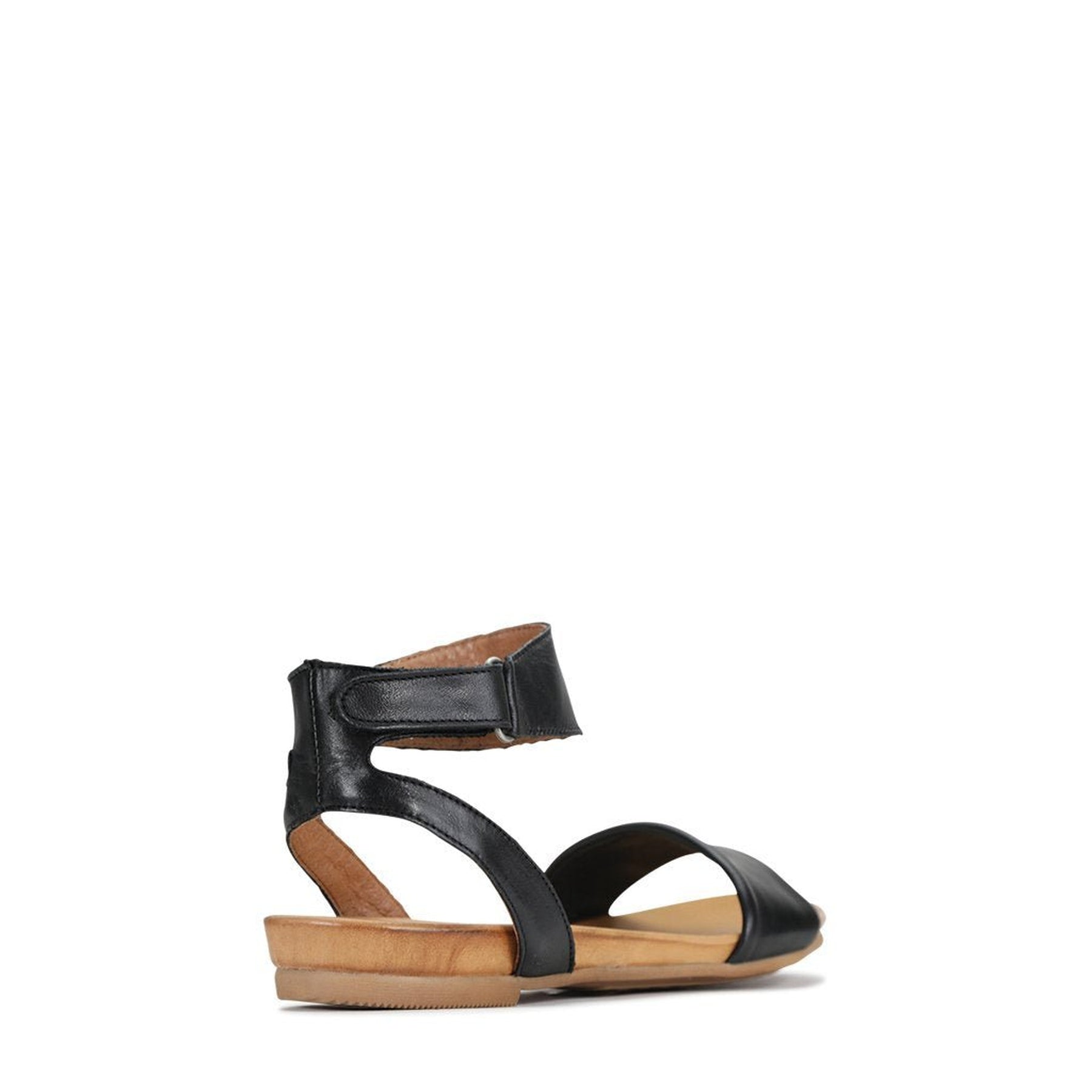 LAUREN - EOS Footwear - Ankle Strap Sandals #color_black