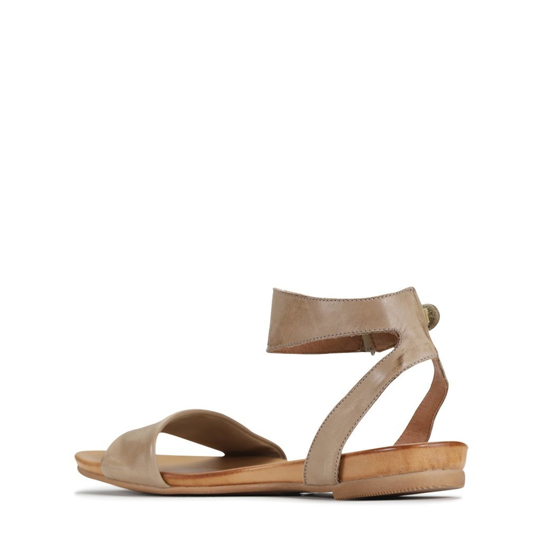 LAUREN - EOS Footwear - Ankle Strap Sandals #color_taupe