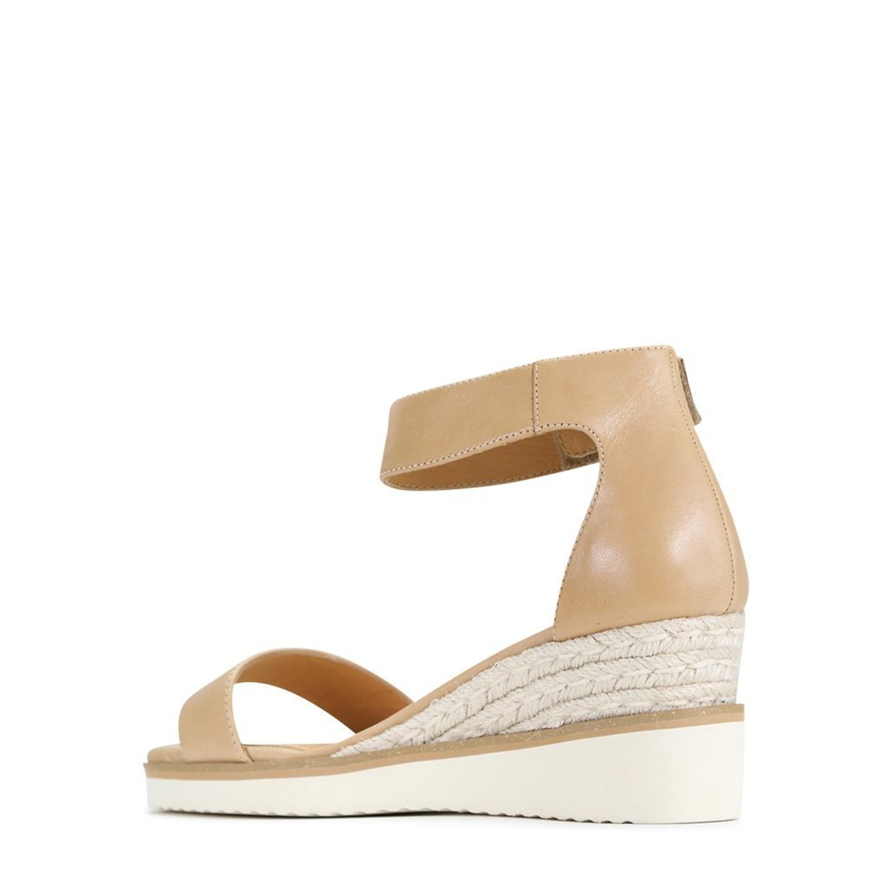 LAZY - EOS Footwear - Ankle Strap Sandals #color_tan