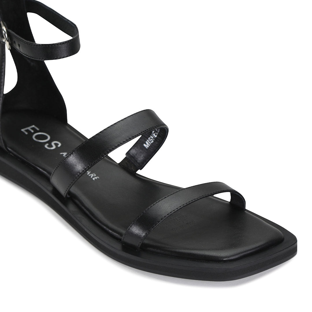 MISHELLE - EOS Footwear - Ankle Strap Sandals #color_black