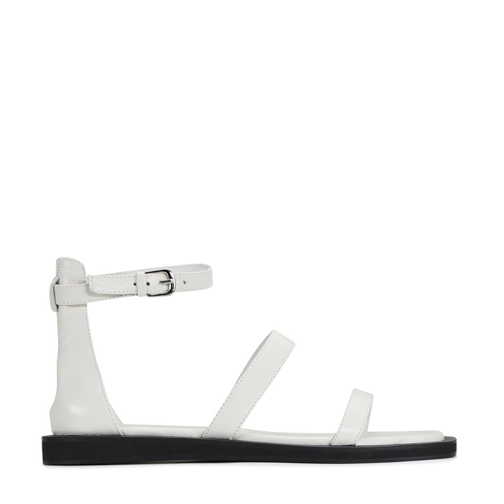 MISHELLE - EOS Footwear - Ankle Strap Sandals #color_Off-white