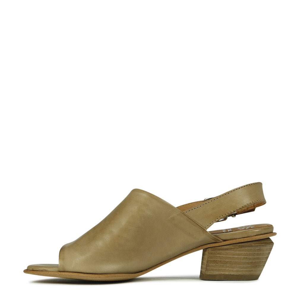 PAOLO - EOS Footwear - Sling Back Sandals #color_taupe