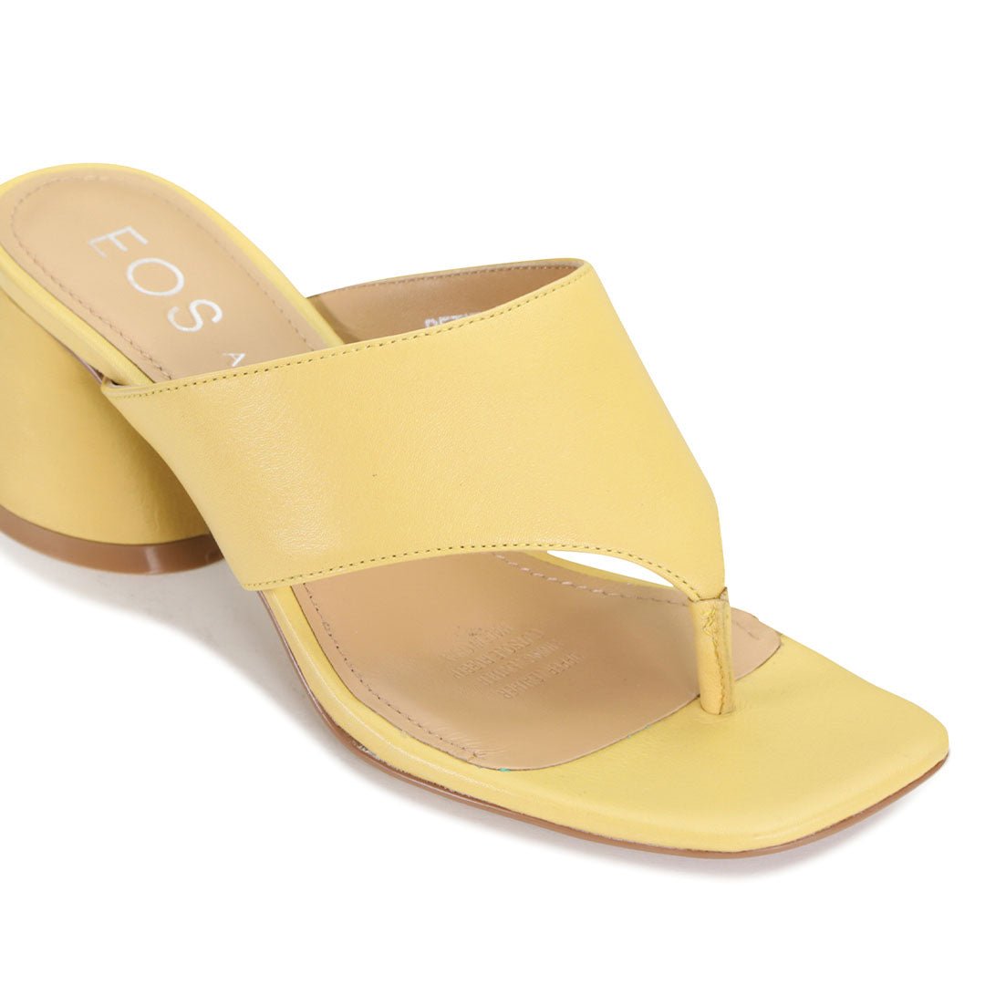 PETITE - EOS Footwear - Sling Back Sandals #color_Yellow