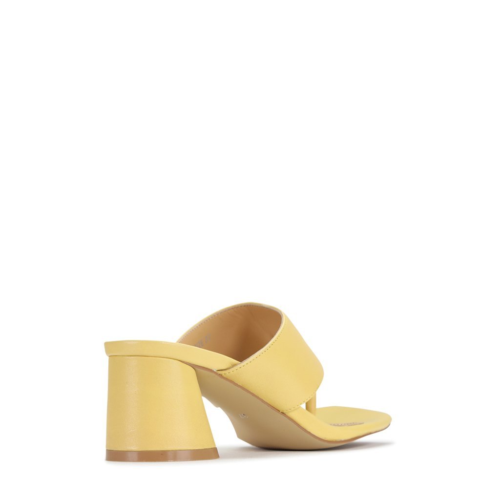 PETITE - EOS Footwear - Sling Back Sandals #color_Yellow