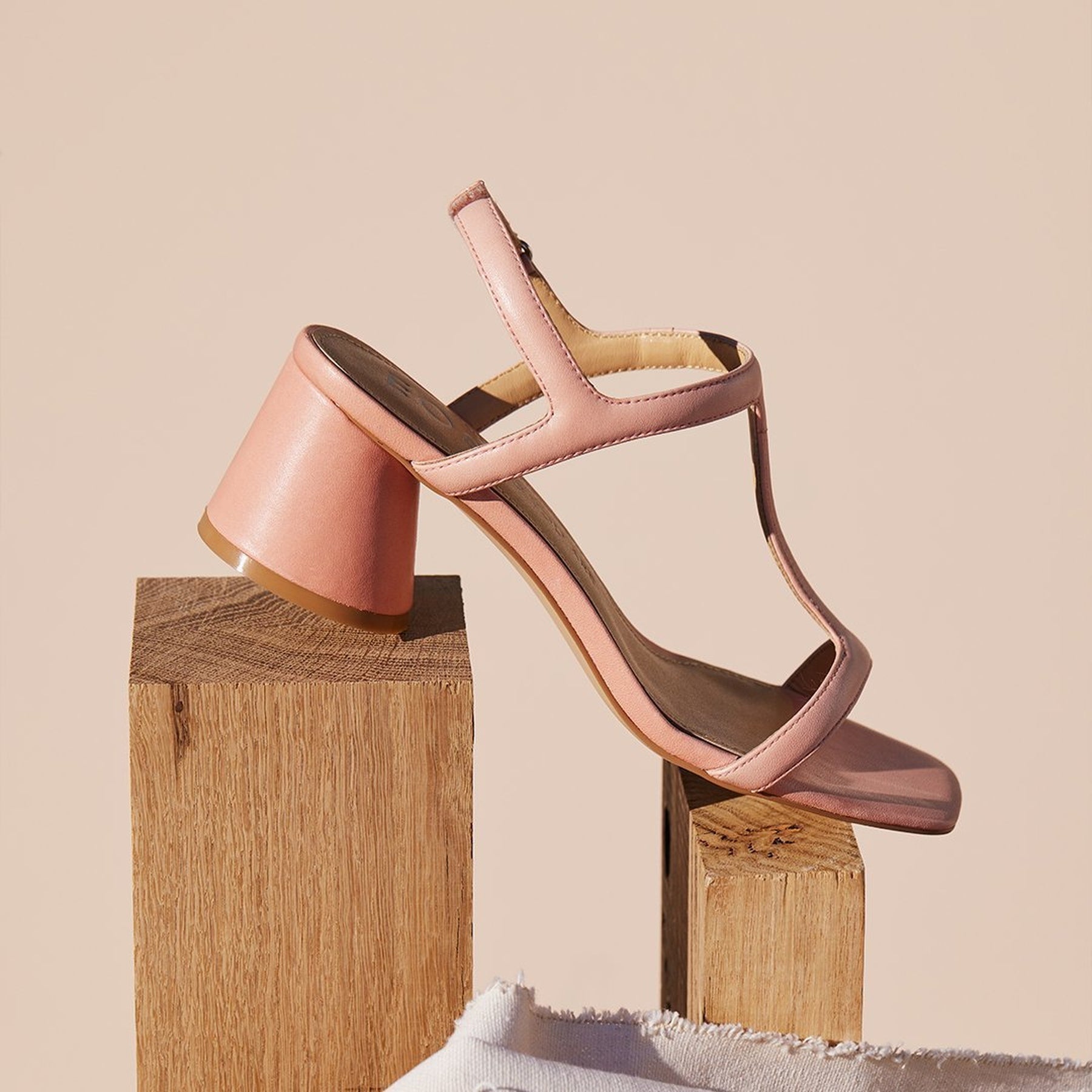 PETRAS - EOS Footwear - Ankle Strap Sandals #color_coral