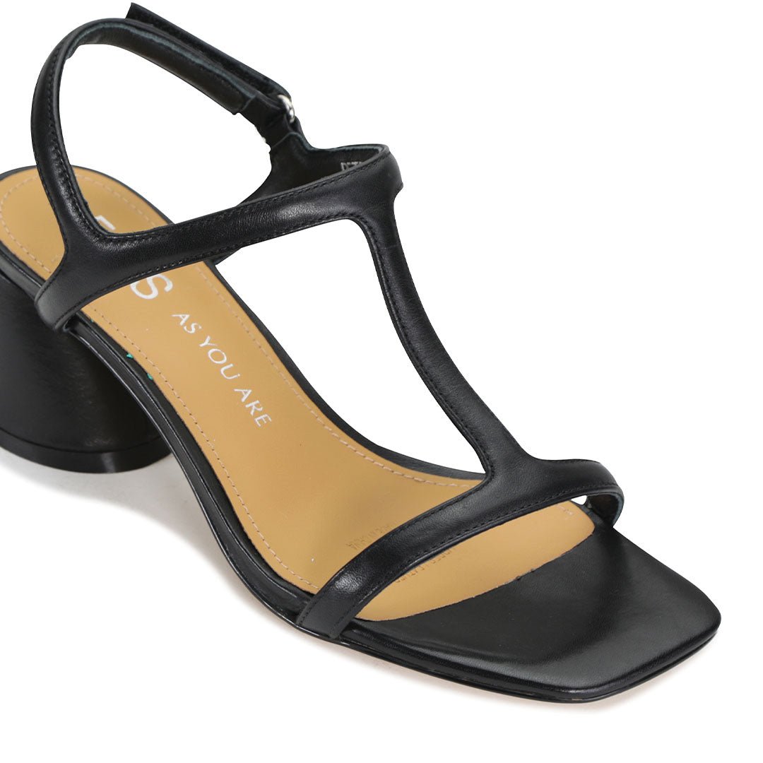 PETRAS - EOS Footwear - Ankle Strap Sandals #color_Black