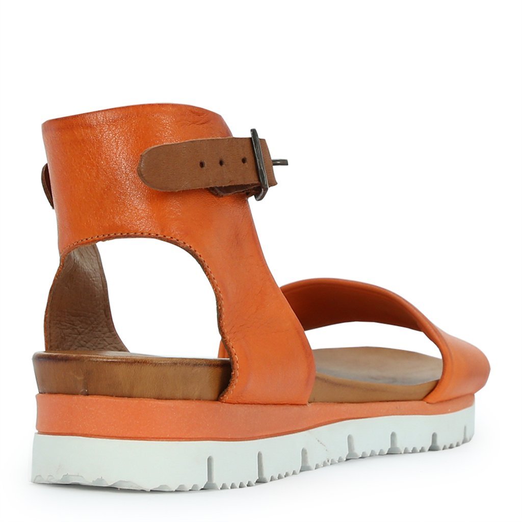 SODA - EOS Footwear - Ankle Strap Sandals #color_orange