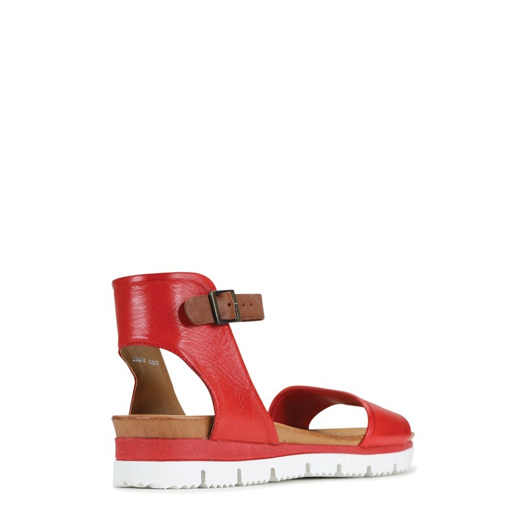 SODA - EOS Footwear - Ankle Strap Sandals #color_red