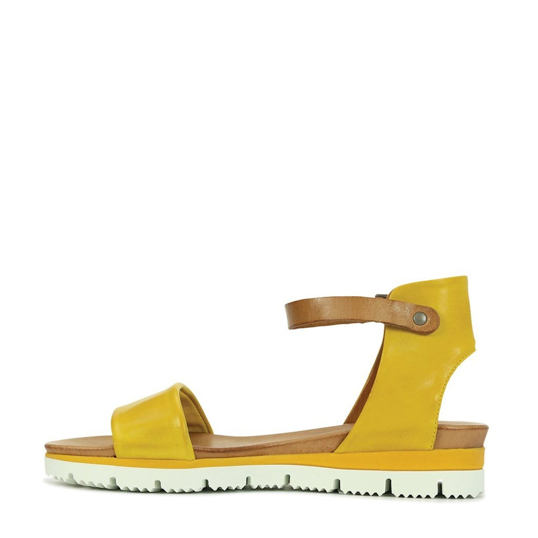 SODA - EOS Footwear - Ankle Strap Sandals #color_yellow