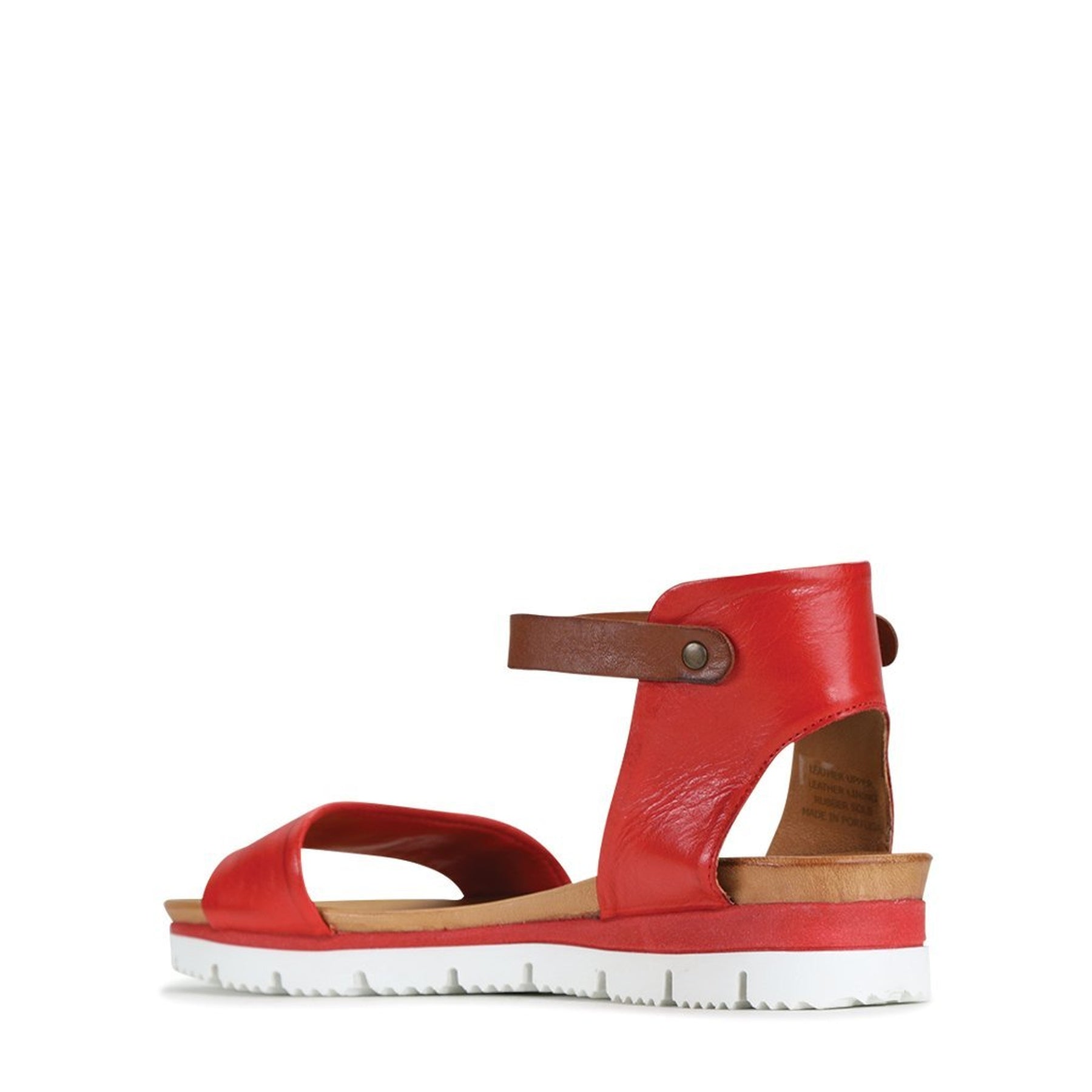 SODA - EOS Footwear - Ankle Strap Sandals #color_red