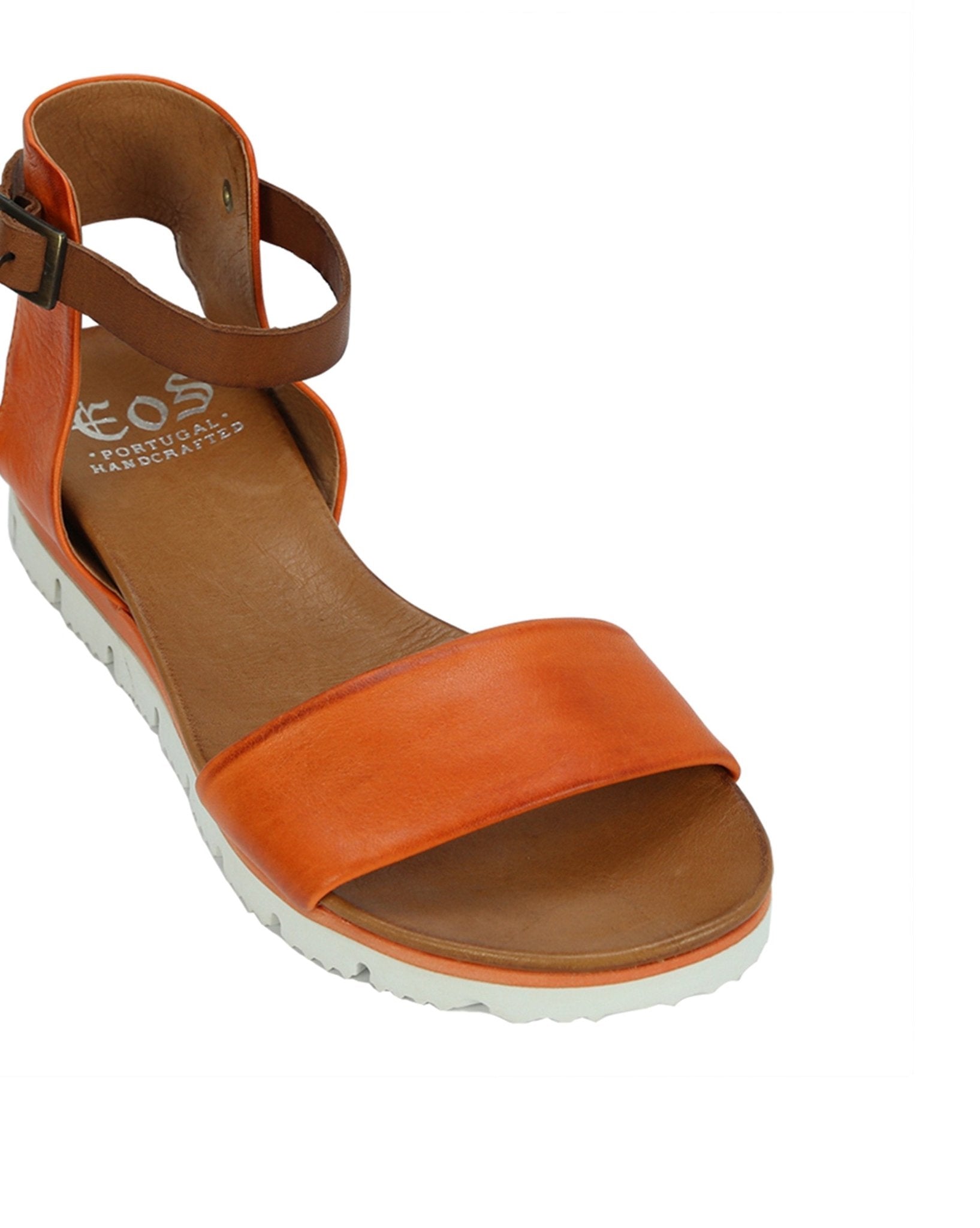 SODA - EOS Footwear - Ankle Strap Sandals #color_orange