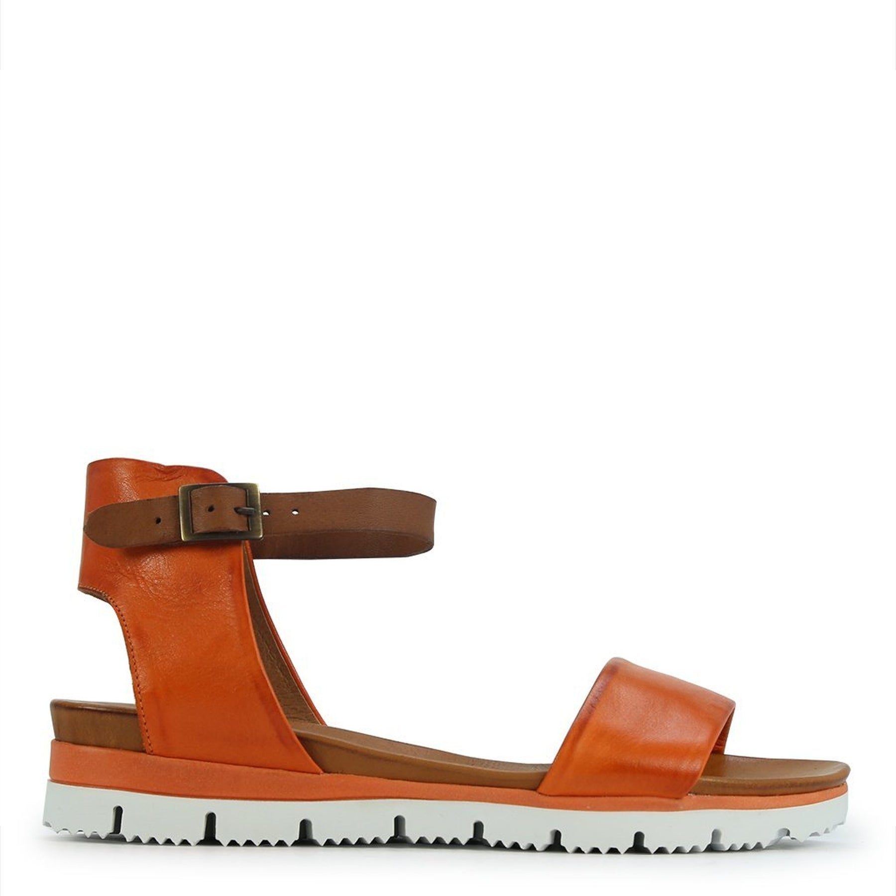 SODA - EOS Footwear - Ankle Strap Sandals #color_orange