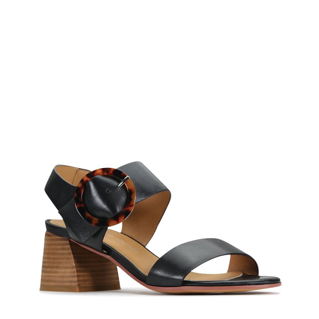STATUS - EOS Footwear - Ankle Strap Sandals #color_black