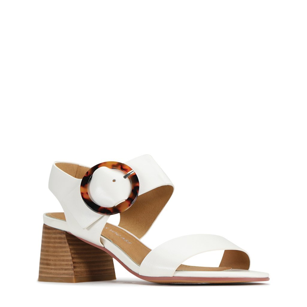 STATUS - EOS Footwear - Ankle Strap Sandals #color_off-white
