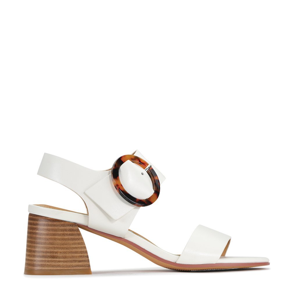 STATUS - EOS Footwear - Ankle Strap Sandals #color_off-white