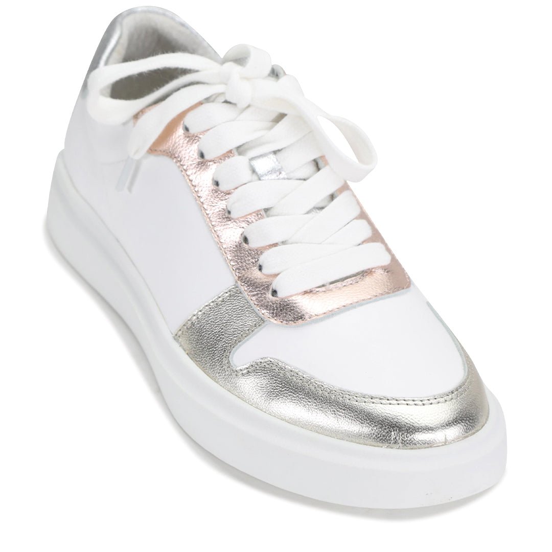 UMINA - EOS Footwear - Sneakers #color_Wht/metallic/combo